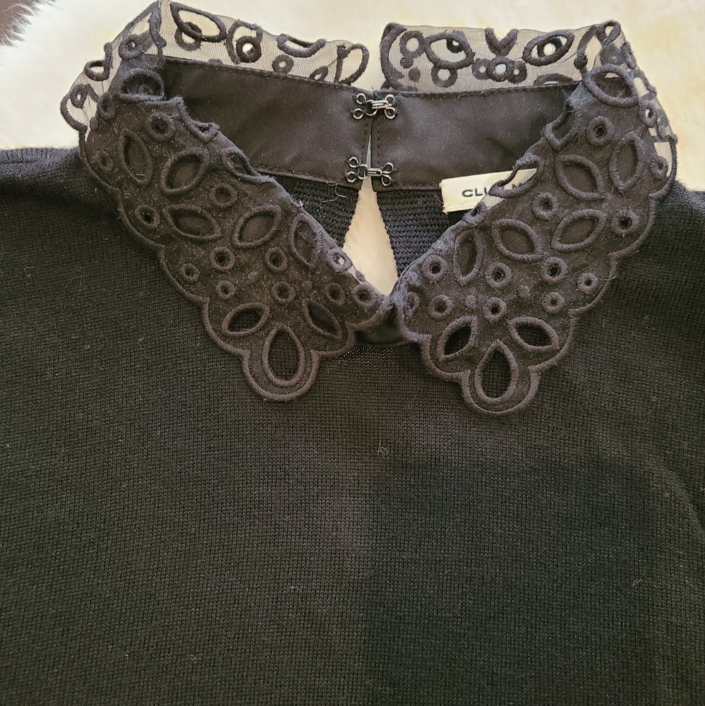 Club Monaco  Peter Pan Collar Sweater